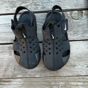 Nike Kids Black Sandals